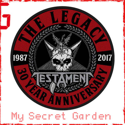 Testament - 'The Legacy 30 Year Anniversary Official Standard Patch ***READY TO SHIP from Hong Kong***
